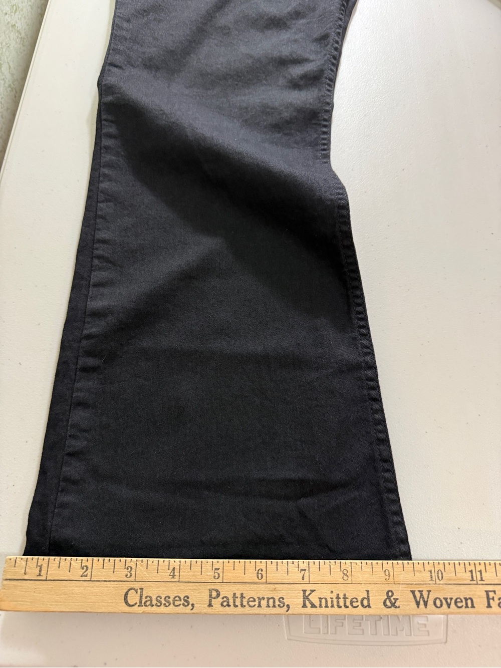 LEE RIDERS Women 18P Black Midrise Bootcut Jeans Comfort Stretch Pants Capsule - Picture 7 of 12